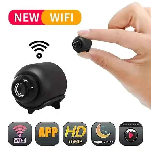 Nuova mini telecamera X5 1080P con visione notturna con rilevamento del movimento e sistema di sorveglianza wireless.